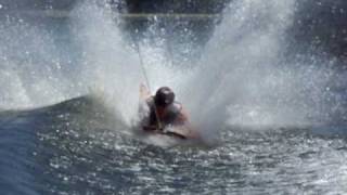 DEEP WATER START/ barefoot skiing