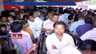 Shani Thrayodasi Effect | Heavy Devotees at Sree Mandagiri saneeswara Temple in Kadapa | HMTV