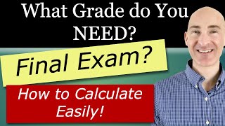 How to Calculate the Grade You NEED on your final exam to get the Grade You Want in Your Class