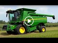 World's FASTEST Combine Harvester! John Deere X9 1100 (100t/hour)