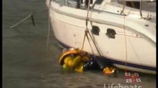 Man overboard recovery by PBO: Yacht double-strop