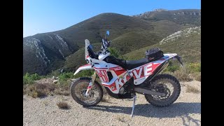 He probado la Kove 450 Rally ... pero la probaré de nuevo después del rodaje!