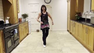 Heel Toe Rodeo Line Dance Demo \u0026 Practice with music