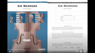 Air Warriors, by Erica Donahoe – Score \u0026 Sound