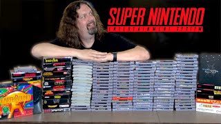 My SUPER NINTENDO Collection! (Good Games, $$$ & Hidden Gems)