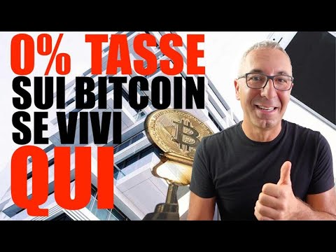 0% Tasse Sui Bitcoin 💰 Crypto Senza Imposte 😀 - YouTube