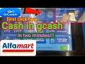 How to cash in gcash in alfamart | Paano mag cash in ng gcash sa alfamart #alfamart philippines