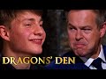 Peter Jones Is Amused By 22-Year-Old Entrepreneur After Being Branded "Too Old" | Dragons' Den