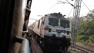 First LHB Run of 19053/19054 Surat Muzaffarpur Express #indianrailways railways