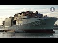 Belgian Navy's First Mine Warfare Mothership Launched by Naval Group