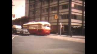 Super 8 Footage TTC Streetcars Toronto 1986