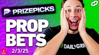 TOP PRIZEPICKS NBA, NFL, CBB \u0026 NHL PLAYER PROPS for TODAY 2/3 | Sports Betting (LIVE)