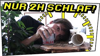 So brauchst du NUR 2 STUNDEN SCHLAF! UBERMAN Dokumentation + Fazit - Selbstexperimente #04