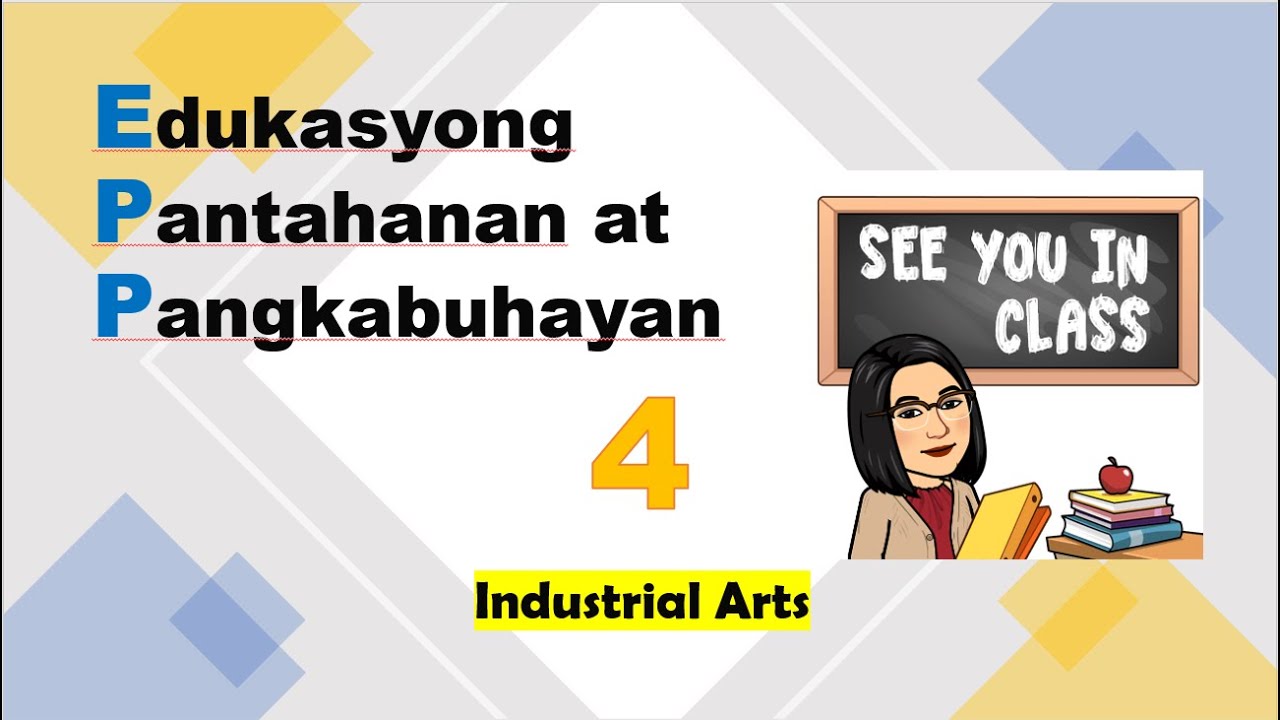 EPP 4 INDUSTRIAL ARTS - Aralin 3: Wastong Pamamaraan Ng Basic Sketching ...