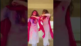 Dance On Balam Pichkari ❤️ Happy Holi | Chinki Minki