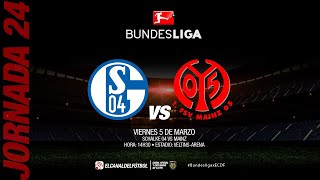 Partido Completo: Schalke 04 vs Mainz 05 | Jornada 24- Bundesliga
