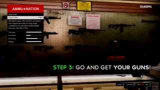 GTA V (GTA 5) - HOW TO GET FREE GUNS + UPGRADE FOR FREE (TUTORIAL) - (PS3/XBOX360)