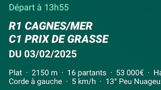 Yan Pronostic Pmu Quinté Du  lundi 3 février 2025 🍀