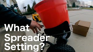 What Spreader Setting Do I Use? DIY Spreader Settings | EarthWay 2150