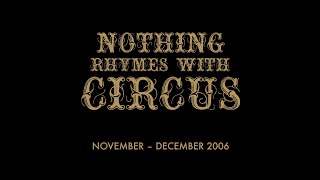 Nothing Rhymes With Circus (full show) – Panic! at the Disco 2006