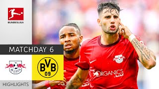 RB Leipzig - Borussia Dortmund 3-0 | Highlights | Matchday 6 – Bundesliga 2022/23