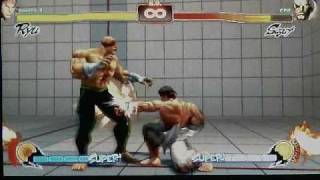 Street Fighter 4 Ryu Combos - Basic