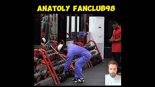 Anatoly pretend to be cleaner 😜 | Anatoly gym Prank 😉 #shorts #viral #anatoly
