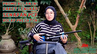 PROMO BULAN INI HARGA SENAPAN PCP BOCAP PREDATOR TACTICAL TERBARU