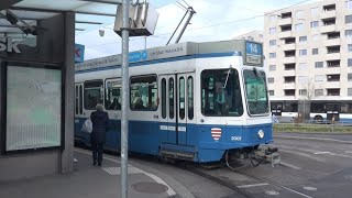 VBZ Linie 4 Umleitung | Depot Hard - Bhf. Altstetten | Tram 2000