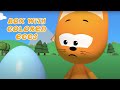MEOW MEOW KITTY GAMES 😸 LEARN COLORS WITH BOX OF SURPRISE EGGS 🎁 Games cartoons