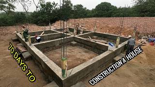 70 Days of Excited House Construction - Build a House