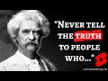 MARK TWAIN Quotes that are Worth Listening To! ( Life-Changing Quotes) Inspirational quotes |quotes