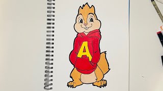 How to Draw Alvin | Alvin and the Chipmunks