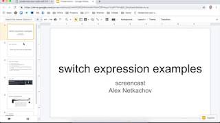 C#8 switch statement