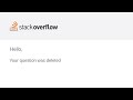 The Best StackOverflow Question Ever Asked