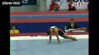 MAG 2022 COP Artistic gymnastics elements [B] Salto fwd. to front support. F/X (slow-mo)