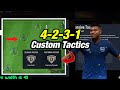 The Best 4-2-3-1 Custom Tactics In FIFA 23