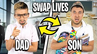 10 Year Old Son and Dad SWAP LIVE'S for a DAY! | The Royalty Family