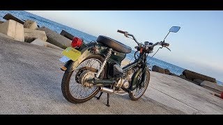 ｽｰﾊﾟｰｶﾌﾞ ﾎﾞｱｱｯﾌﾟ 49cc→88cc　POWERFORCE製ｱﾙﾐﾎﾞｱｱｯﾌﾟｷｯﾄCY-126　走行(黄色ﾅﾝﾊﾞｰ取得)