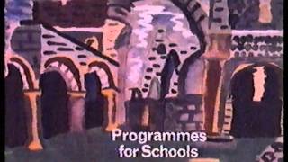 ITV Schools - Tyne Tees opt-out junction and rare slide - June 1985