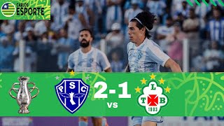 Paysandu x Tuna Luso.  Campeonato paraense 2025, melhores momentos do jogo.