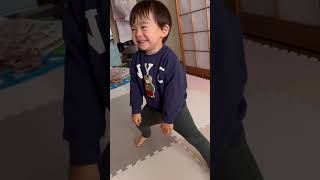 2歳1ヶ月の一発芸〜3本立て〜