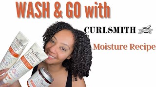 WASH \u0026 GO WITH CURLSMITH - HONEST REVIEW!