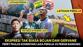 PERBEDAAN LATIHAN PERSIB DAN PERSIJA JELANG ELCLASICO🔥Ekspresi Tak Biasa Bojan Hodak Dan Gervane