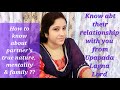 Partner's nature, background, mentality & relation with you from Upapada Lagna Lord in all 12 signs