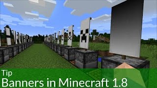 Tip: How to Make Banners in Minecraft 1.8