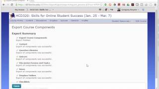 D2L Export