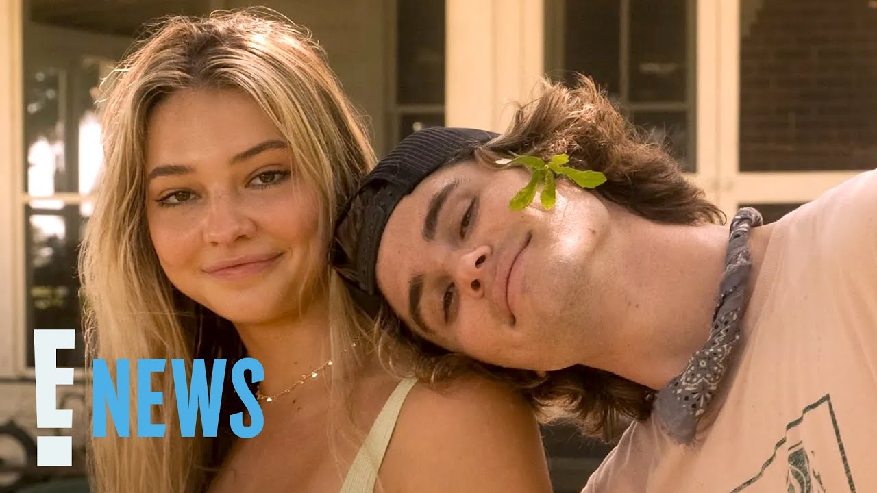 Outer Banks' Chase Stokes & Madelyn Cline On Filming Post-Breakup | E ...