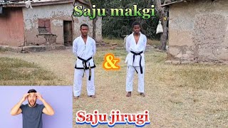 how to  do saju magki, saju jirugi  in itf taekwondo pattern(art) best performance Show