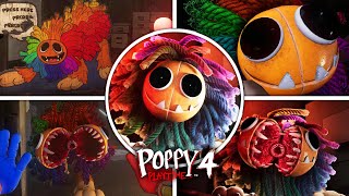 Poppy Playtime Chapter 4 - Yarnaby All Cutscenes + Yarnaby Chase (Showcase)